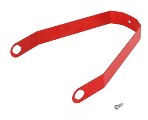 Rear fender steel bracket red,thickness:1mm : MAX G30