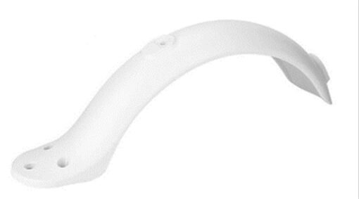 Rear fender without hook white : M365/Pro