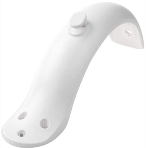 Rear fender+hook white : M365/Pro