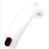 Rear fender+hook+rear light white : M365/Pro