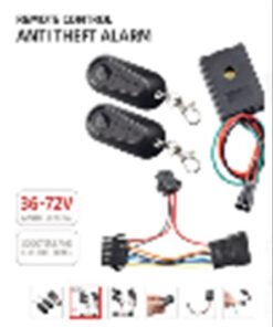 Remote control anti theft alarm