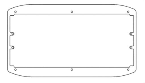 Rubber gasket of DECK model: THUNDER