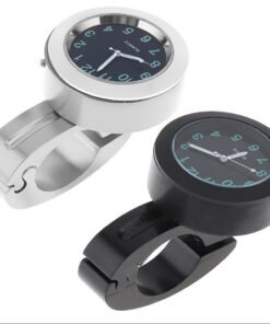 Scooter handlebar mount digital clock for handlebar with diameter 22-25mm