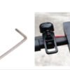 Scooter handlebar mount digital clock for handlebar with diameter 22-25mm