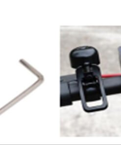 Scooter handlebar mount digital clock for handlebar with diameter 22-25mm