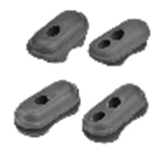 Silicone case for cables(4PCS) black: M365/Pro/Essential/1S/Pro2
