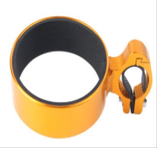 Water bottle cup holder yellow,inner diameter:20-27.5mm(adjustable)