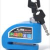 Waterproof alarm disc lock blue : M365/Pro/Essential/1S/Pro2/Mi 3