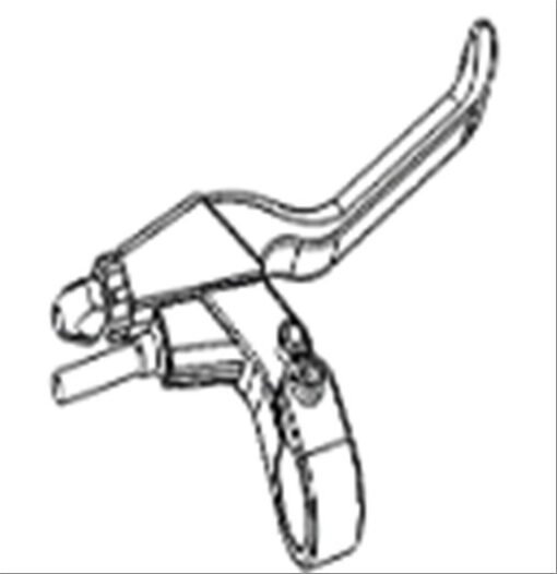 X Right brake lever with cable model: X Ⅱ UP