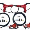 Zoom 875E hydraulic brake set red_x000D_